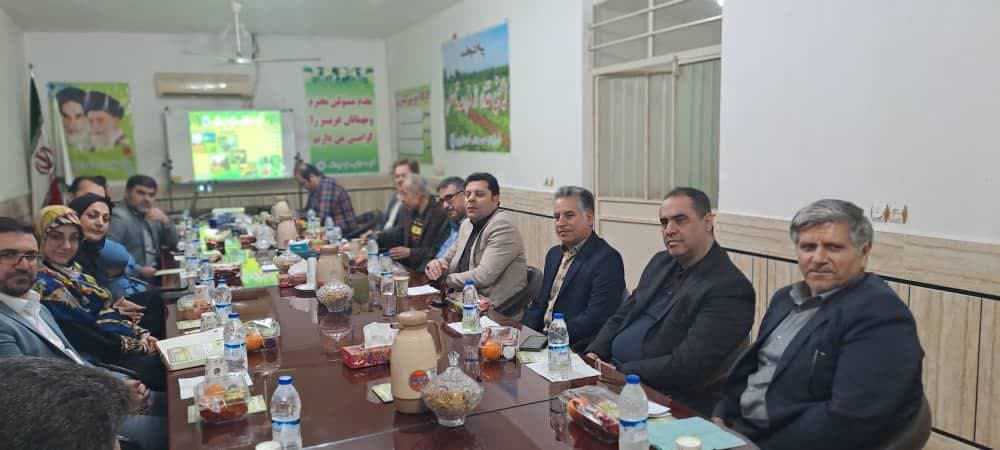 بازدید مسئولین سازمان تعاون روستایی از شرکت سبزینه